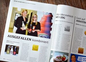 PR  Foto-Shooting für Küche Magazin Award H. J. Heinz